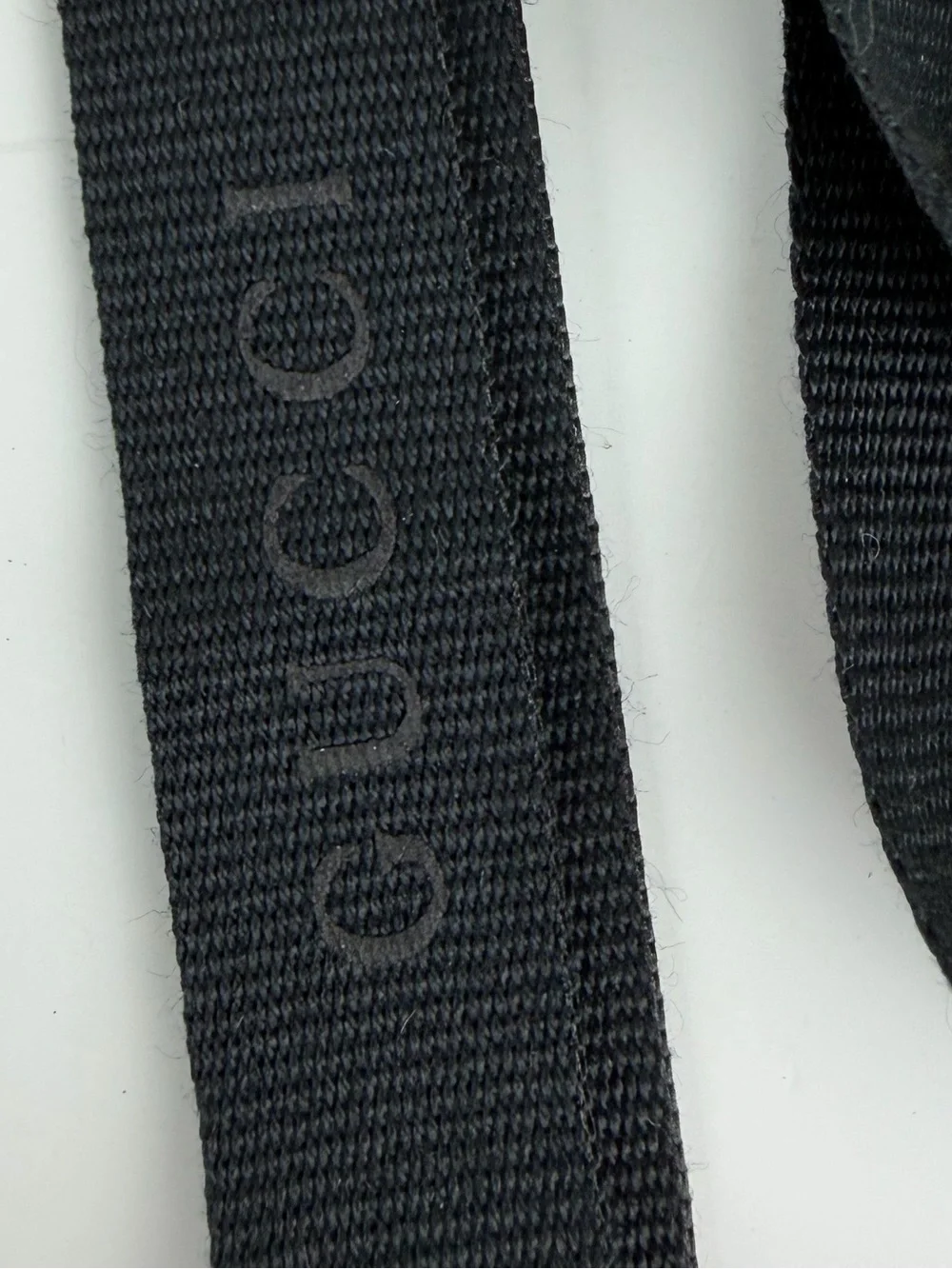 Gucci Logo Ribbon Black Gift Wrap Ribbon 60” Luxury Packaging Ribbon